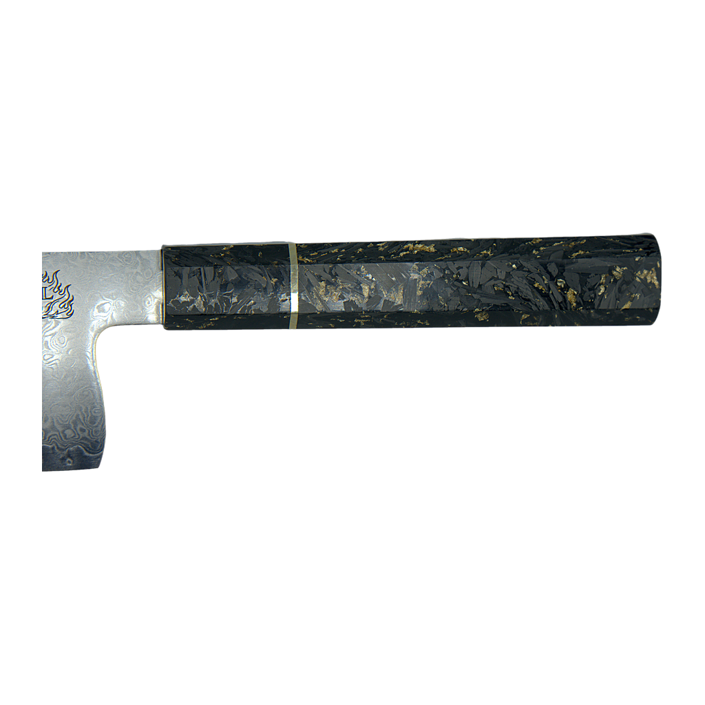 Couteau de Chef Royal Damas — Édition Or — 8 po