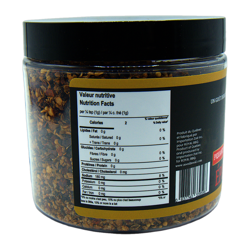 Épices Montréal Royal BBQ — Piquantes — 300 g